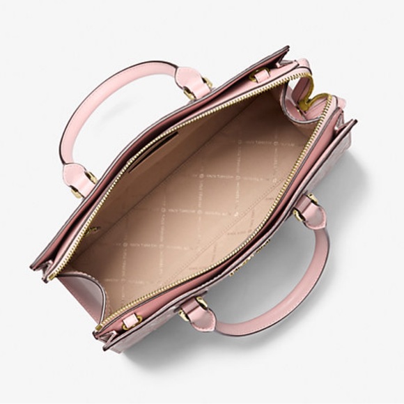 Michael Kors Sheila Medium Sequined Floral CZ Satchel
Powder Blush
NWT - Picture 2 of 16